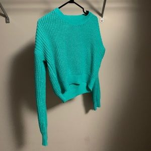 Cropped sweater